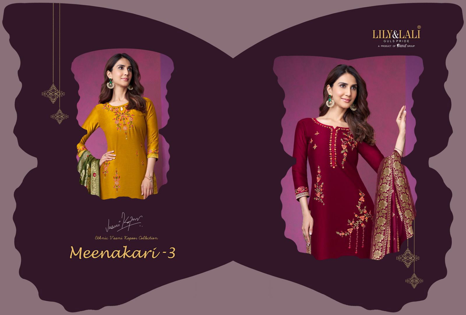 Meenakari Vol 3 By Lily Lali Readymade Suits Catalog